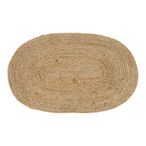 Bombay Doormat - Oval - Natural Jute - 80cm x 50cm