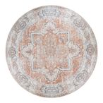 Havana Rug - Orange and Blue - Round - 200cm x 200cm