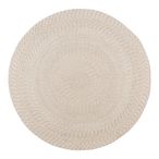 Menorca Rug - Sand - Round - 180cm x 180cm