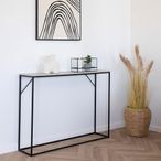 Vita Console Table - Grey Melamine