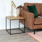 Vita Square Side Table - Natural Wood