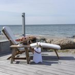 Arrecife Garden Deck Chair - Large - Natural - Teak Wood