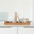 Faro Tray - Teak Wood - Natural