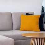 Santos Cushion - Fabric - Ochre