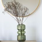 Green Glass Vase