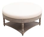 Maurice Footstool - Storage - Stone