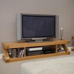 Z Designer Plasma TV Unit - Large - Oak