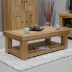Chunky Coffee Table - Oak