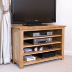 Opus Corner TV Unit - Oak