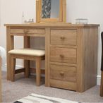 Torino Dressing Set - 4 Drawer - Oak