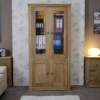Torino Library Unit - 4 Door - Oak