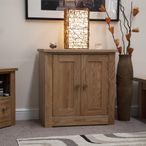 Torino Printer Cabinet - 2 Door - Oak