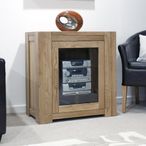 Trend Hifi Entertainment Cabinet - 1 Door - Oak