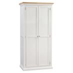 Cotswold Wardrobe - 2 Door - Oak and Painted