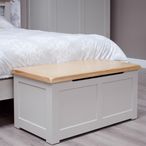 Diamond Painted Blanket Box