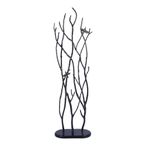 Screen Sculpture - Decorative Black Branches and Birds
