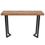 Marston Console Table - Geometric - Mango Wood - Large