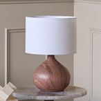 Ashford Table Lamp - Brown Ceramic
