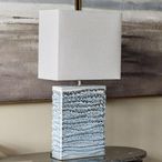 Sereno Table Lamp - Off White Ceramic