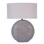 Lugo Table Lamp - Grey Ceramic