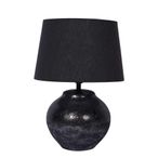 Skyline Table Lamp - Black Ceramic - Small