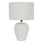 Speckle Table Lamp - White Ceramic
