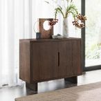California Sideboard - 2 Door Small - 105cm - Dark Oak