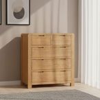 Bergen Chest - 2+3 Drawer - Oak