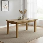 Normandy Extending Dining Table - 4-6 Seater - 140cm-185cm - Oak
