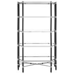 Allessi Shelving Unit - Clear Glass and Chrome - Large