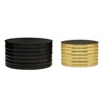Arti Coffee Tables - Set of 2 - Round - Black - Metal