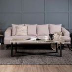 Boho Coffee Table - Black Bone Inlay