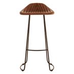 Buffalo Barstool - Set of 2 - Brown - Leather