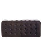 Buffalo Bench - Brown - Leather
