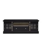 Covent TV Unit - Storage - Black Mahogany Wood