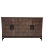Dimaro Sideboard - 4 Door - Medium - Elm Wood - 150cm