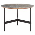 Doha Coffee Table - Round - Grey Slate