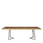 Gabar Dining Table - 10 Seater - 240cm - Natural Bamboo Wood