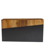 Gabor Console Table - Natural Bamboo Wood