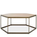 Grenoble Coffee Table - Hexagonal - Oak