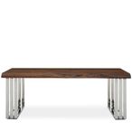 Hampstead Coffee Table - Acacia Wood and Metal