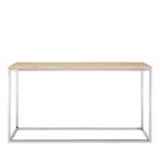 Hampstead Console Table - Oak and Metal