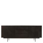 Jakara Sideboard - 4 Door - Extra Large - 200cm - Black Wood