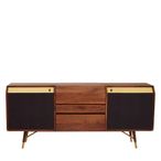 Kenso Sideboard - 2 Door - Extra Large - Walnut Wood - 180cm