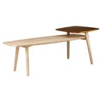 Kyra Coffee Table - 2 Tier - Natural Elm Wood