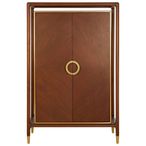 Lino Hall Cabinet - 2 Door - Walnut