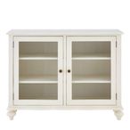 Loire Display Cabinet - 2 Door - Small - White