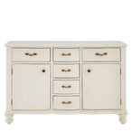 Loire Sideboard - 2 Door - Medium - White - 130cm