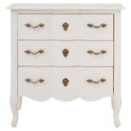 Loire Chest - 3 Drawer - White