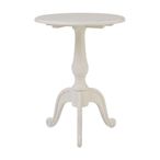Loire Side Table - Round - White